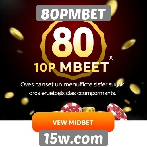 Como funciona o sistema de bônus do 80PMBET